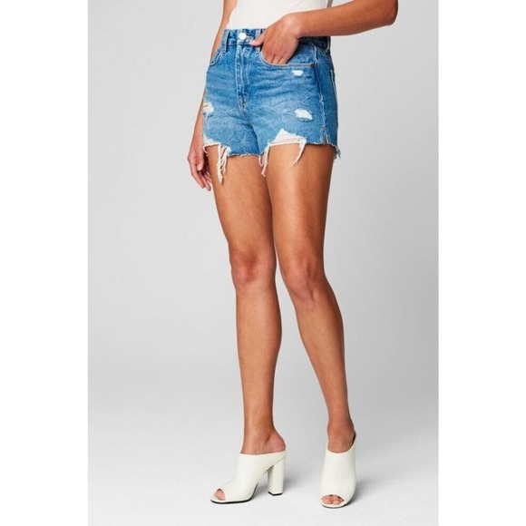 BLANKNYC Barrow Vintage High-Rise Cut Off Shorts - Picture 3 of 13